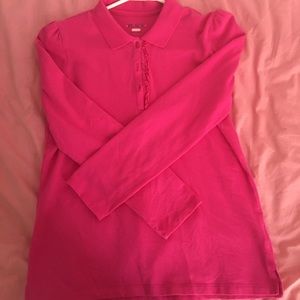 Bright Fushia Pink Polo Shirt